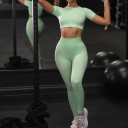 Crop top og leggings til kvinder 10
