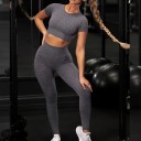 Crop-Top und Leggings für Damen 3