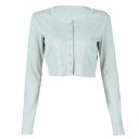 Croptop met knoopjes voor dames 5