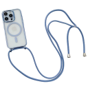 Crossbody-puhelimen suojakuori iPhone 17 Air Magneettinen muovinen kuori kaulaketjulla 5