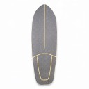 Cruiser skateboard S padrão xadrez azul e branco 7