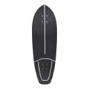 Cruiser skateboard So zdvihnutým nosom aj tailom Dĺžka 82,6 cm Protiskluzový grip Čiernobiely s čiernymi kolesami Na mesto a cyklotrasy 4