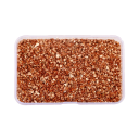 Crushed Glass Stones for Resin 80 g Decorative Glitter Material for Casting Jewellery, Art and DIY Crafting with Box 16