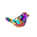 Crystal Bird Statue Decorative Figurine 2x3 cm Natural Crystal Interior Decoration Small Table Ornament 13