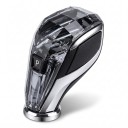 Crystal Gear Lever and iDrive Button CIC, 3-Piece Set, M and RND Logo, ABS and Crystal, Transparent, for BMW Series 5, 6, 7, X3 F25 and X4 F26 1