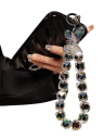Crystal Phone Pendant with Butterfly Sparkly Acrylic Chain for Mobile Wrist Strap Phone Decoration Keys Handbag 5