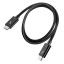 Csatlakozó kábel USB-C Thunderbolt M / M 70 cm 2