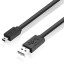 Csatlakozókábel USB-Mini USB 5pin M / M 5 m 4