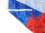 Cseh zászló 90 x 180 cm 2