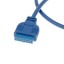 Csere előlap PC USB 2.0 / USB 3.0 / audio jack csatlakozóhoz 4