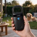 Čtečka mikročipů zvířat PT180 Bluetooth a USB Paměť 1000 záznamů FDX-B EMID i ID64 OLED displej Materiál ABS Černá Pro psy kočky i koně 2