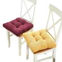 Čtvercový prošívaný polštář na sezení 45 × 45 cm výplň PP bavlna silný sedací polštář pro jógu meditaci i podlahové sezení 2