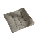 Čtvercový prošívaný polštář na sezení 53 × 53 cm výplň PP bavlna silné polstrování podsedák na podlahu jóga relaxace 12