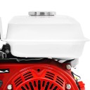 Čtyřtaktní benzínový motor 7,5 HP / 3000 W, objem 212 cm³, jeden válec, vzduchové chlazení, OHV, 3600 ot./min, červeno-bílý 8