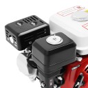 Čtyřtaktní benzínový motor 7,5 HP / 3000 W, objem 212 cm³, jeden válec, vzduchové chlazení, OHV, 3600 ot./min, červeno-bílý 10