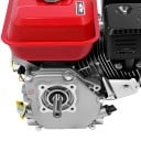 Čtyřtaktní benzínový motor 7,5 HP / 3000W, objem 212 cm³, jeden válec Vzduchové chlazení OHV, 3600 ot./minutu červeno-bílý 13