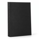 Cuadernos de cuadrícula A5 20,3 x 14 cm en paquete de 5 unidades con 36 hojas y sobre para etiquetar para matemáticas y cálculos en la escuela y la oficina 3