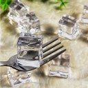 Cube de glace artificiel décoratif 5 pcs 2