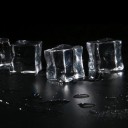 Cube de glace artificiel décoratif 5 pcs 6
