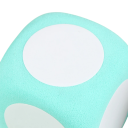 Cube effaçable 5x5 cm EVA Couleur aléatoire Cube de tableau polyvalent pour écrire et effacer Outil éducatif pour les enfants et l'école 2