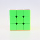 Cube pliable en bois coloré 2