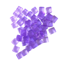 Cubes décoratifs 50 pcs 8 × 8 × 8 mm Cubes acryliques transparents de différentes couleurs Jeu de puzzle logique décoration 8