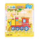 Cubes en bois illustrés 9 pcs 5