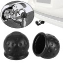Cubierta de goma para bola de remolque de 50 mm, funda protectora universal para coches, camiones y remolques 1