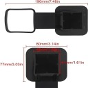 Cubierta de goma universal de 2 pulgadas para enganche, impermeable y a prueba de polvo, protector de enchufe, tapa exterior de automóvil, accesorios 2
