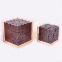 Cubo de madeira 3D puzzle 3