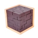 Cubo de madeira 3D puzzle 5