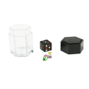 Cubos explosivos de 5,5 x 4 x 4 cm, juguete mágico, truco colorido, 1 contra 4, broma divertida, accesorios para espectáculos de magia, magia 3