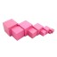 Cuburi de lemn pentru copii roz 10 buc 3