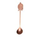 Cucchiaino in acciaio inossidabile con figura di anatra alla fine della maniglia Cucchiaino decorativo per mescolare il tè Testa rotonda 3