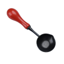 Cucchiaino per cera sigillante 104 x 34 mm Cucchiaino smaltato con superficie antiaderente per la produzione di sigilli in cera 6