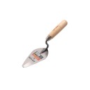 Cucchiaio da muratore appuntito 15,2 cm acciaio al carbonio 28 cm lunghezza manico in legno beige per lavori di muratura e costruzione 1