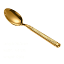 Cucchiaio da tavola in acciaio inossidabile Elegante posate da tavola in acciaio inossidabile utensile da cucina moderno cucchiaio di design per la tavola 1