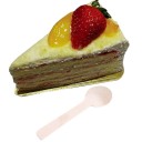 Cucchiaio di legno per gelato 100 pz 6