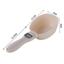 Cucharón digital de medición con pantalla LCD 23 x 9 x 5 cm Balanza de cocina precisa para ingredientes sólidos y líquidos Cucharón de pesaje 3