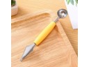 Cuchillo de fruta con cuchara 2 en 1 3