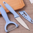 Cuchillo y pelador de frutas 2 uds. 3