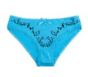 Cuecas brasileiras femininas com estampado de flores - 5 unidades 6