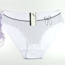 Cuecas femininas com estampado de laço - 6 unid 2