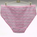 Cuecas femininas com padrão zig zag - 4 unidades 3