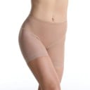 Cuecas modeladoras femininas anti-fricção com pernas e cintura alta, lingerie modeladora adequada para usar sob vestidos e saias 2