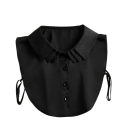 Cuello falso para mujer Cuello desmontable Cuello decorativo de mujer para suéter blusa vestido Accesorio de moda elegante 1