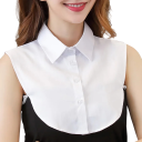 Cuello falso para mujer Puntiagudo Elegante accesorio de moda Ligero y cómodo Adecuado para suéteres, blusas y vestidos Estilo atemporal 1