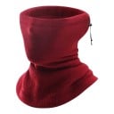 Cuello polar y bufanda resistente al viento y elástica con ajuste de goma para deporte y senderismo tamaño universal 7