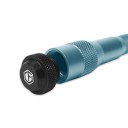 Cuerda de velocidad con cable de acero 3 m Mangos de aluminio 16,8 cm con rodamientos Cable de repuesto y bolsa Para crossfit y cardio 19