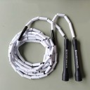 Cuerda para saltar 115 g con piezas duras de colores y núcleo de nailon de 3 mm 2,9 m Ayuda para saltar para entrenamiento de fitness y saltos rápidos 1